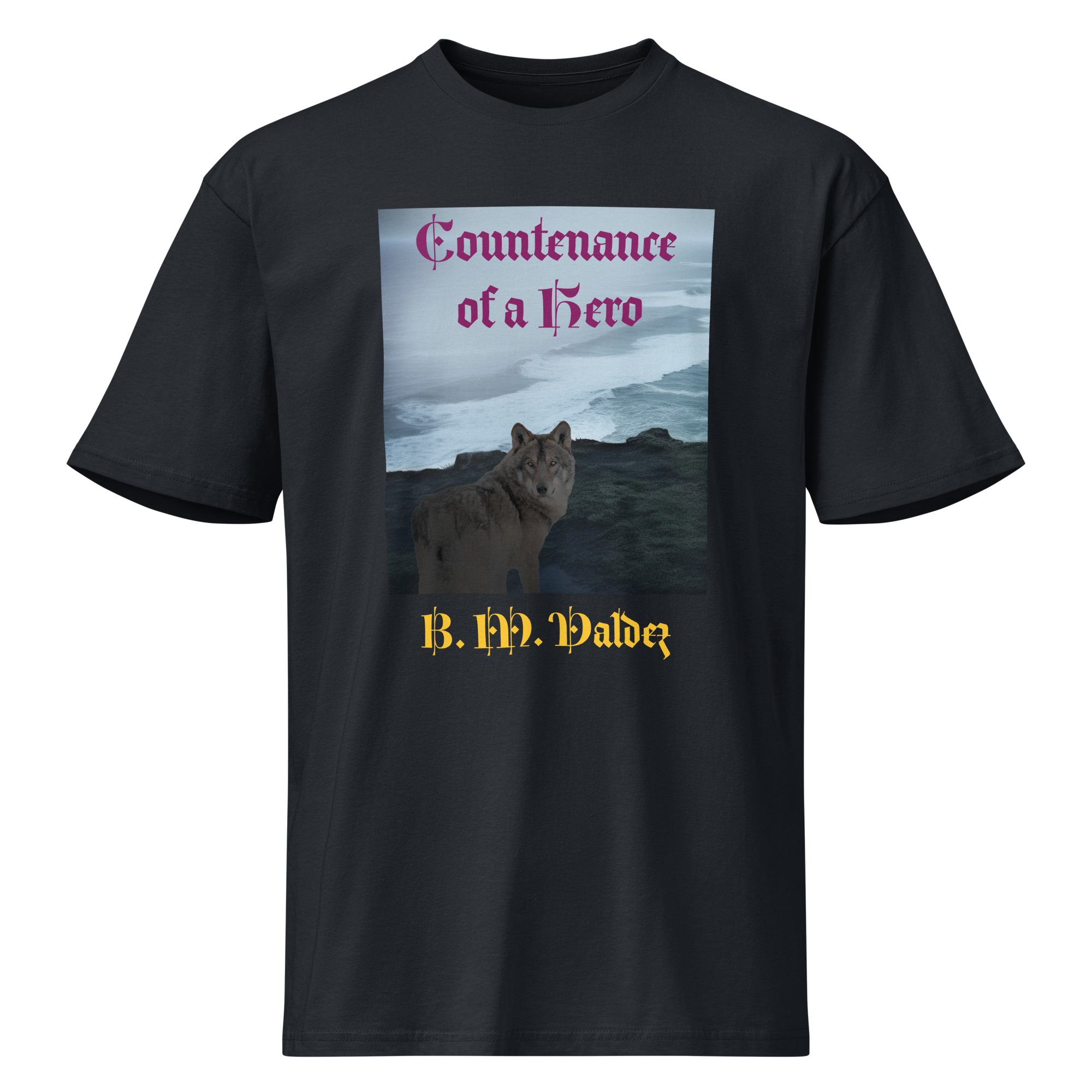 Countenance of a Hero Wolf T-Shirt