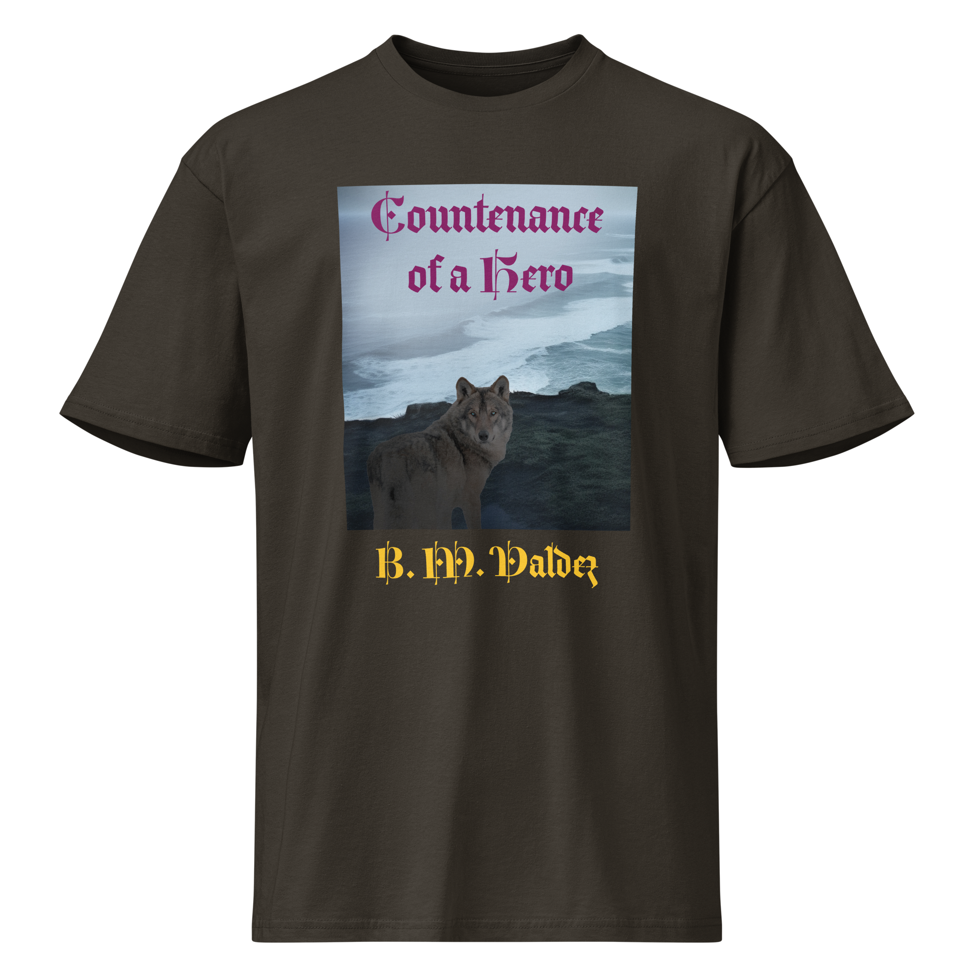 Countenance of a Hero Wolf T-Shirt