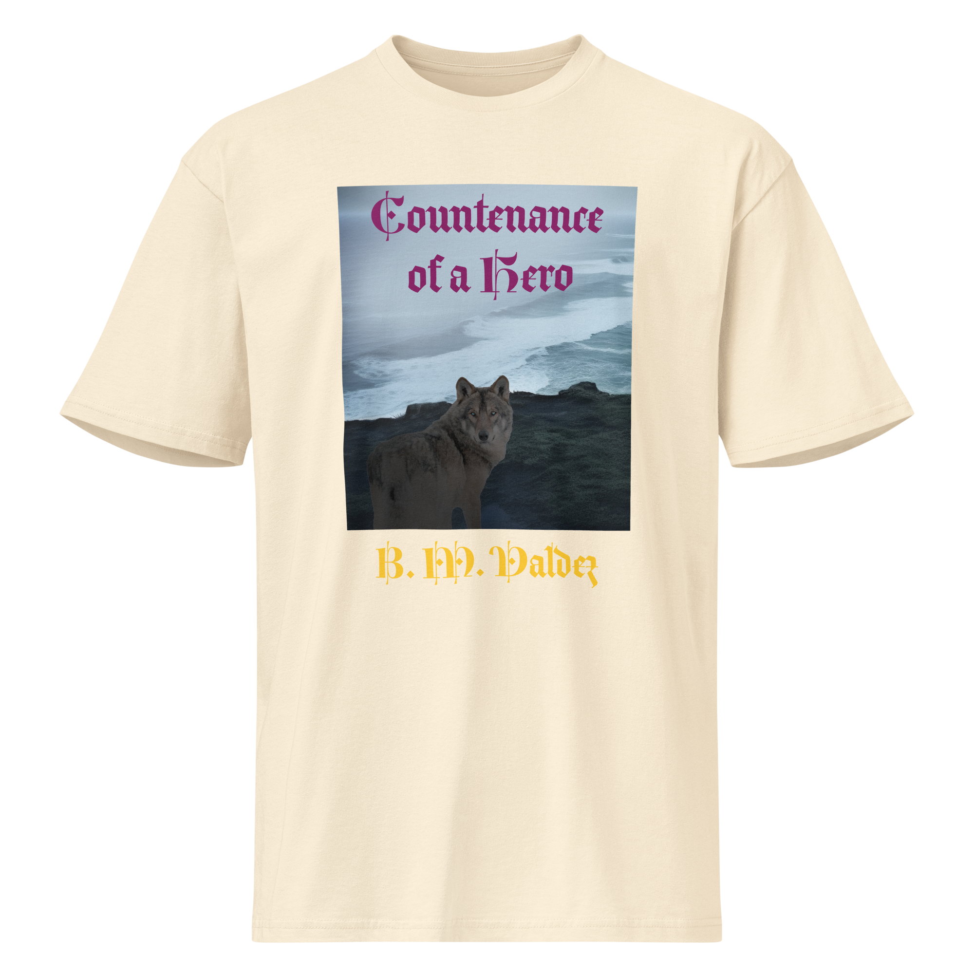 Countenance of a Hero Wolf T-Shirt