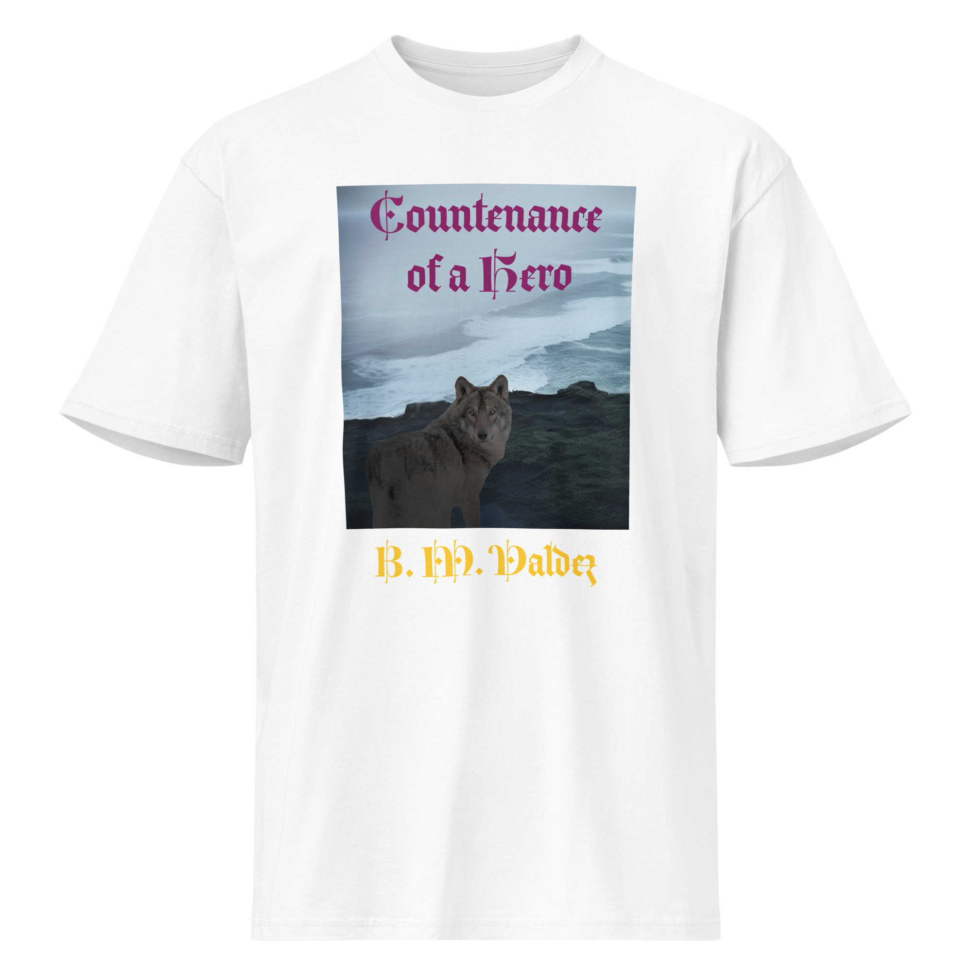 Countenance of a Hero Wolf T-Shirt