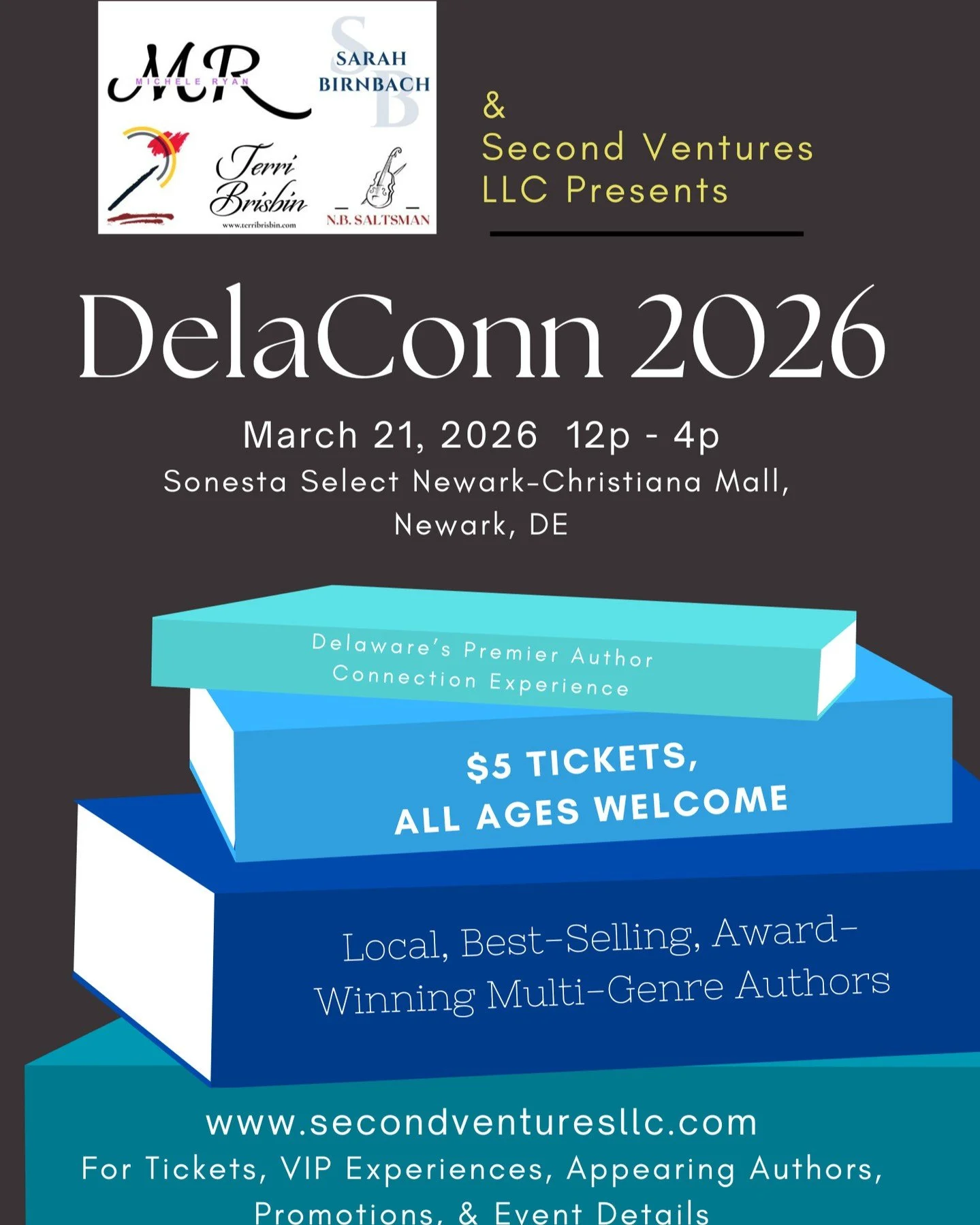 Ramping up for some appearance this year with the winter thaw coming soon hopefully. The first event you can find me at will be DelaConn 2026 on March 21 from 12-4pm. Tickets are only $5 for attendees so this event won't break the bank (until you sta