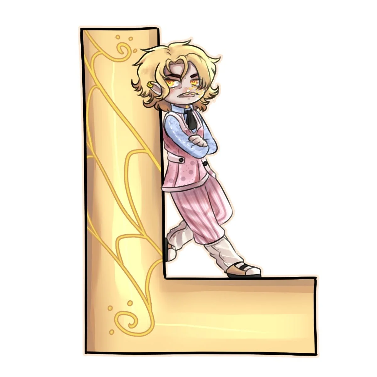 Here's Amarillo! One of the yellow spinners in my novel, Relapse. The art here was done by the amazing chokolate_milk0! This design will be featured on an upcoming t-shirt and hoodie release for the book so stay tuned for that. #characterart #indieau