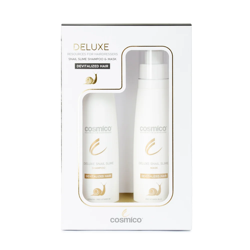 Deluxe Snail Slime Shampoo & Mask