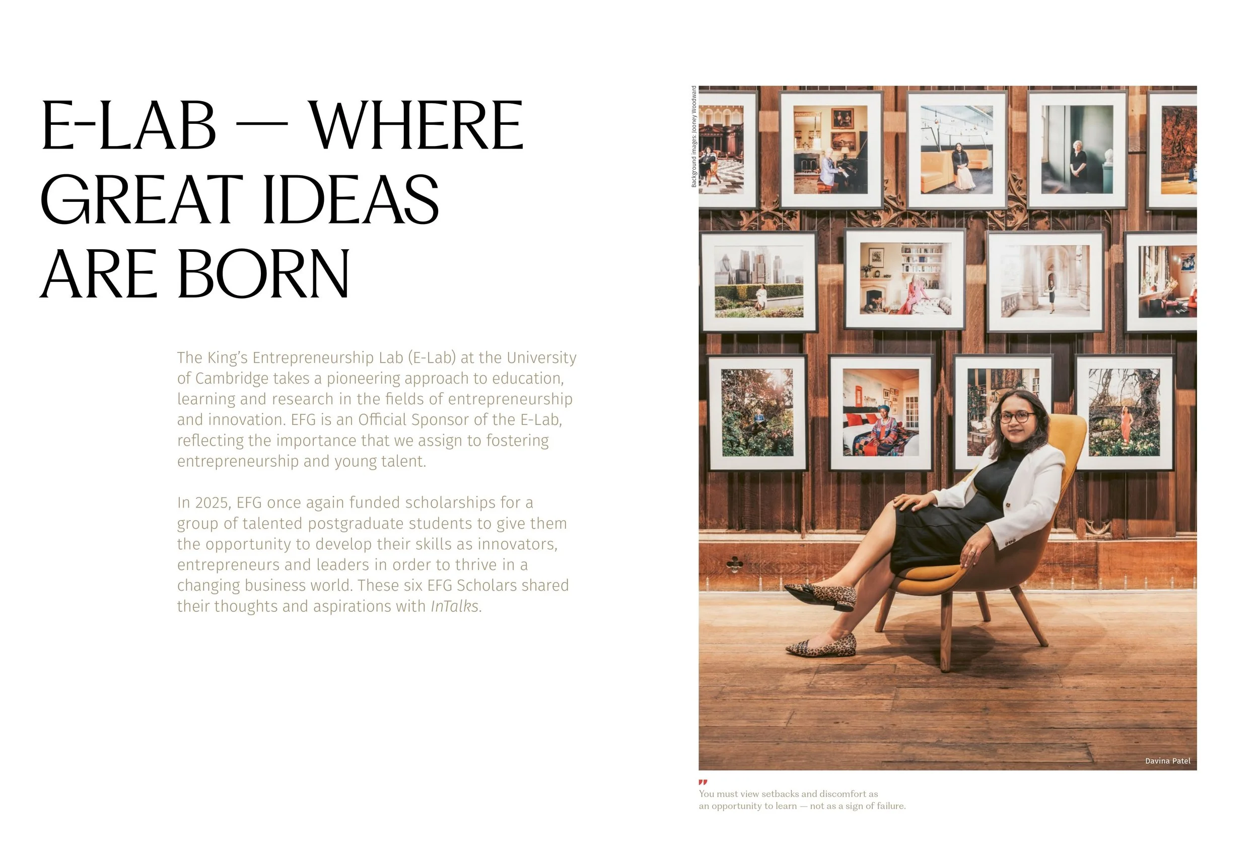 Where Great Ideas are Born: Insights from our 2025/2026 EFG Scholars