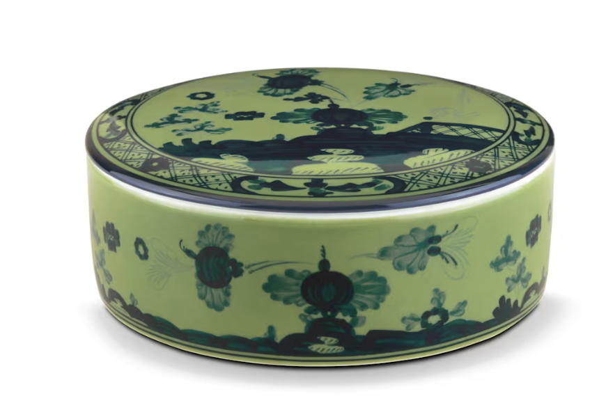 Trinket Box - Malachite - Ginori 1735