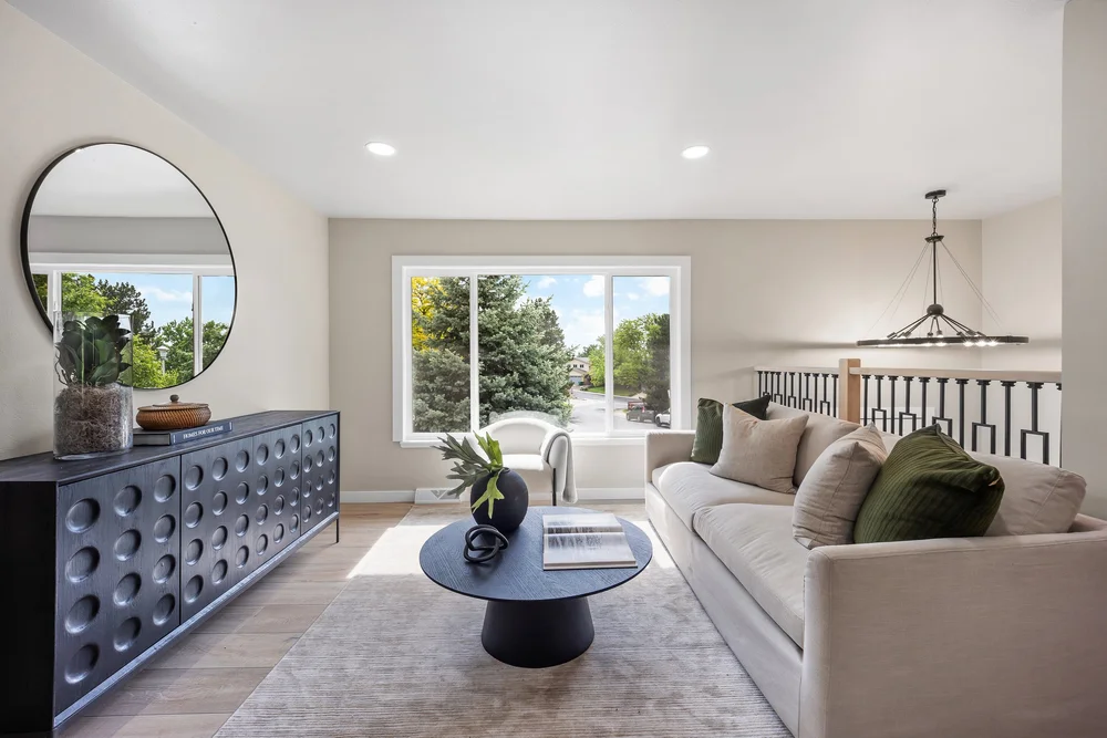 Living room listing photo