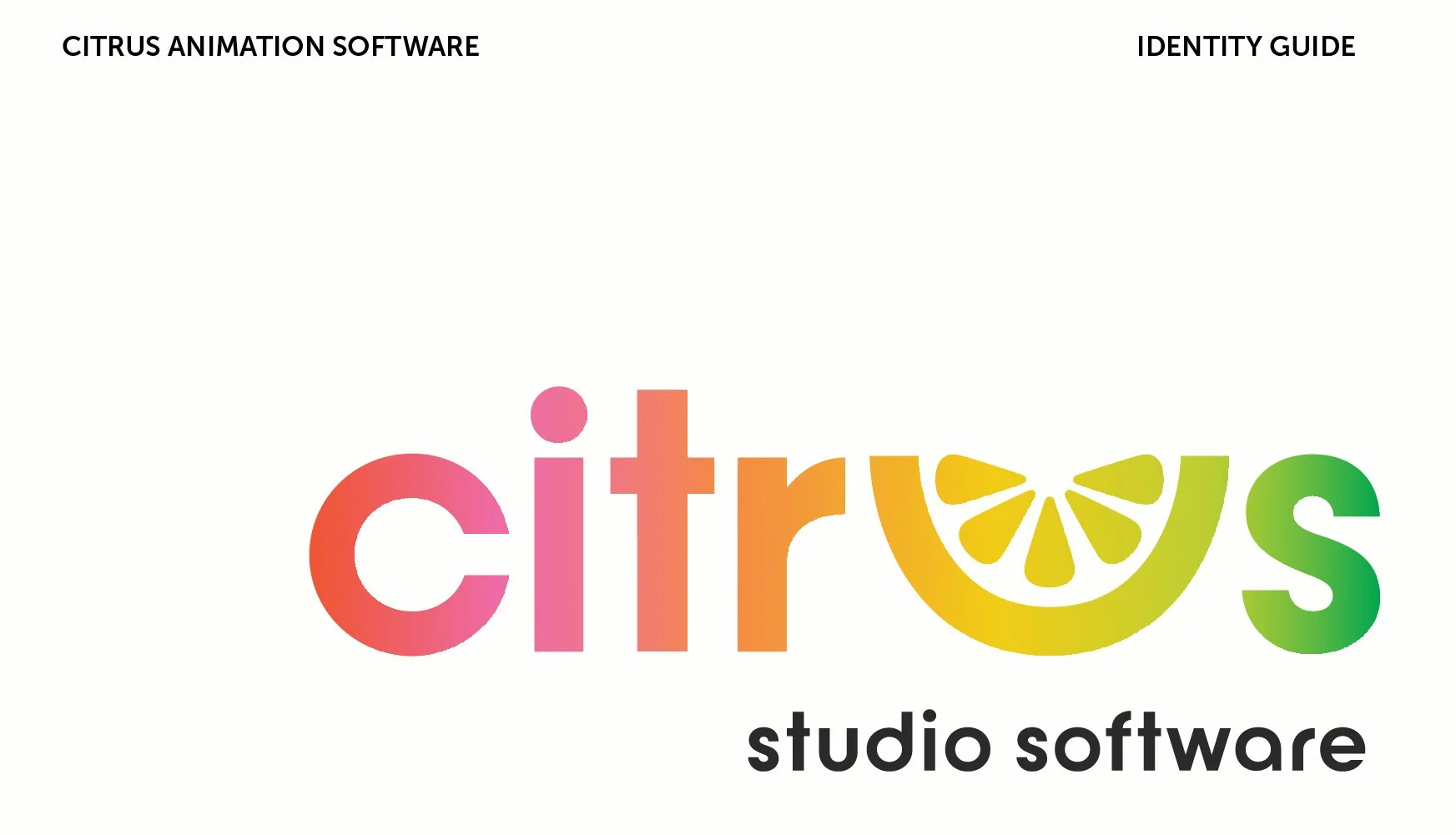 Citrus Identity Guide Gradient Logo