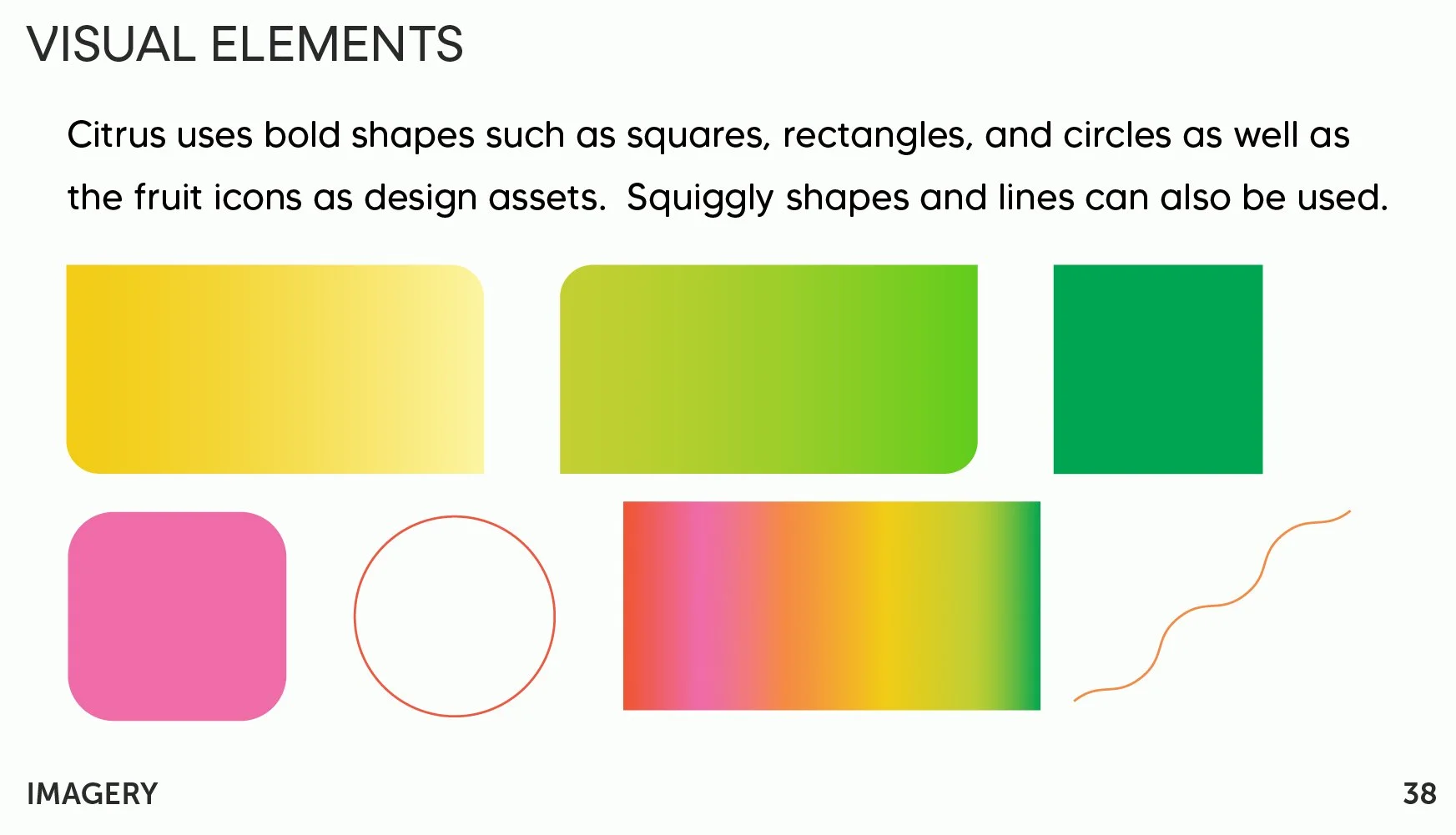 Citrus Identity Guide Visual Elements