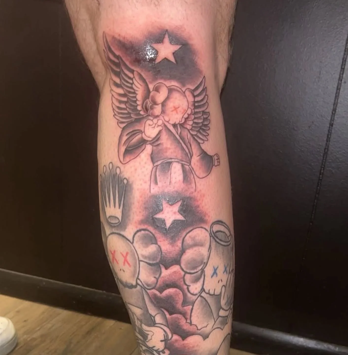 Need addition to Brian's ongoing leg sleeve by Larry.