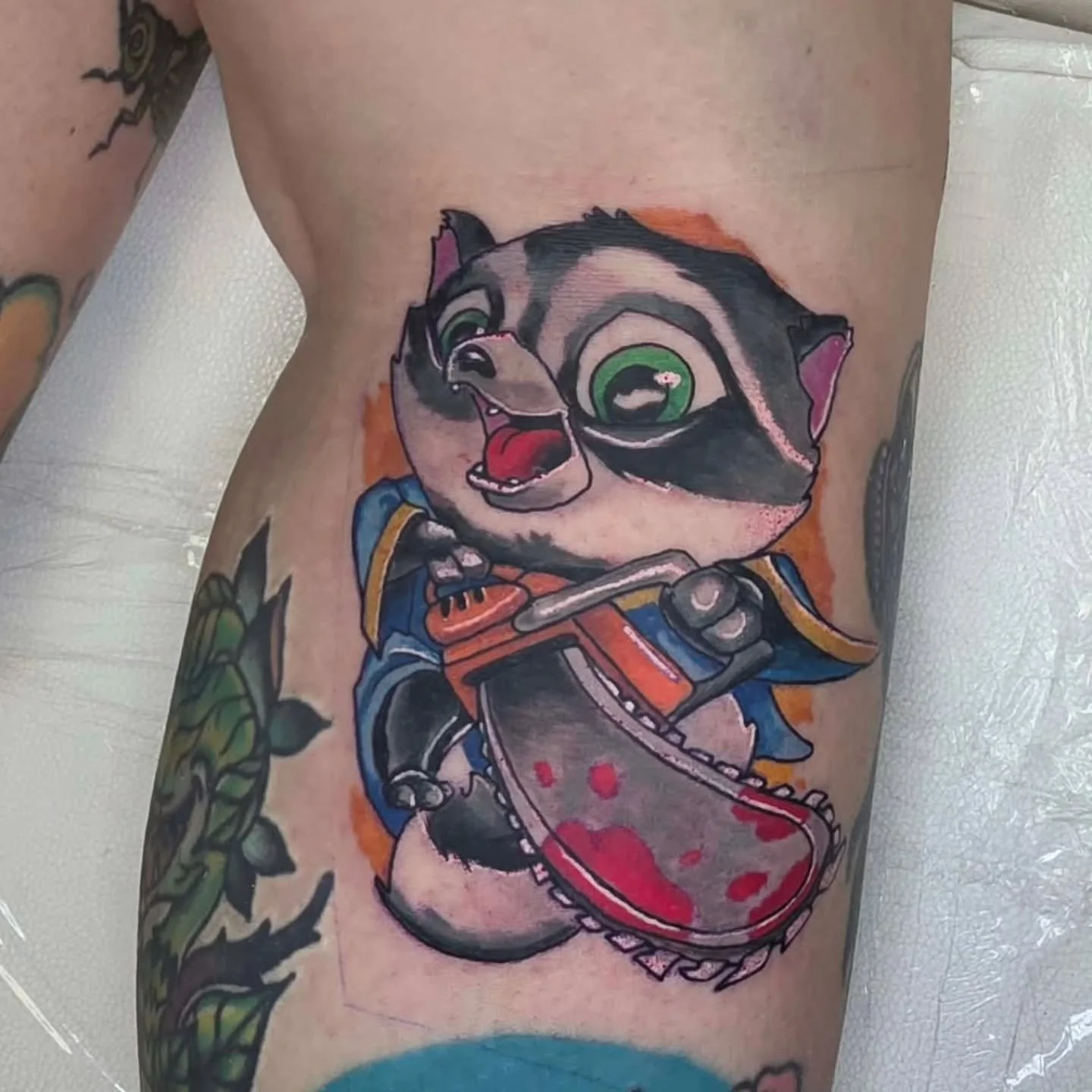 Adorable New School Trash Panda By Justin!