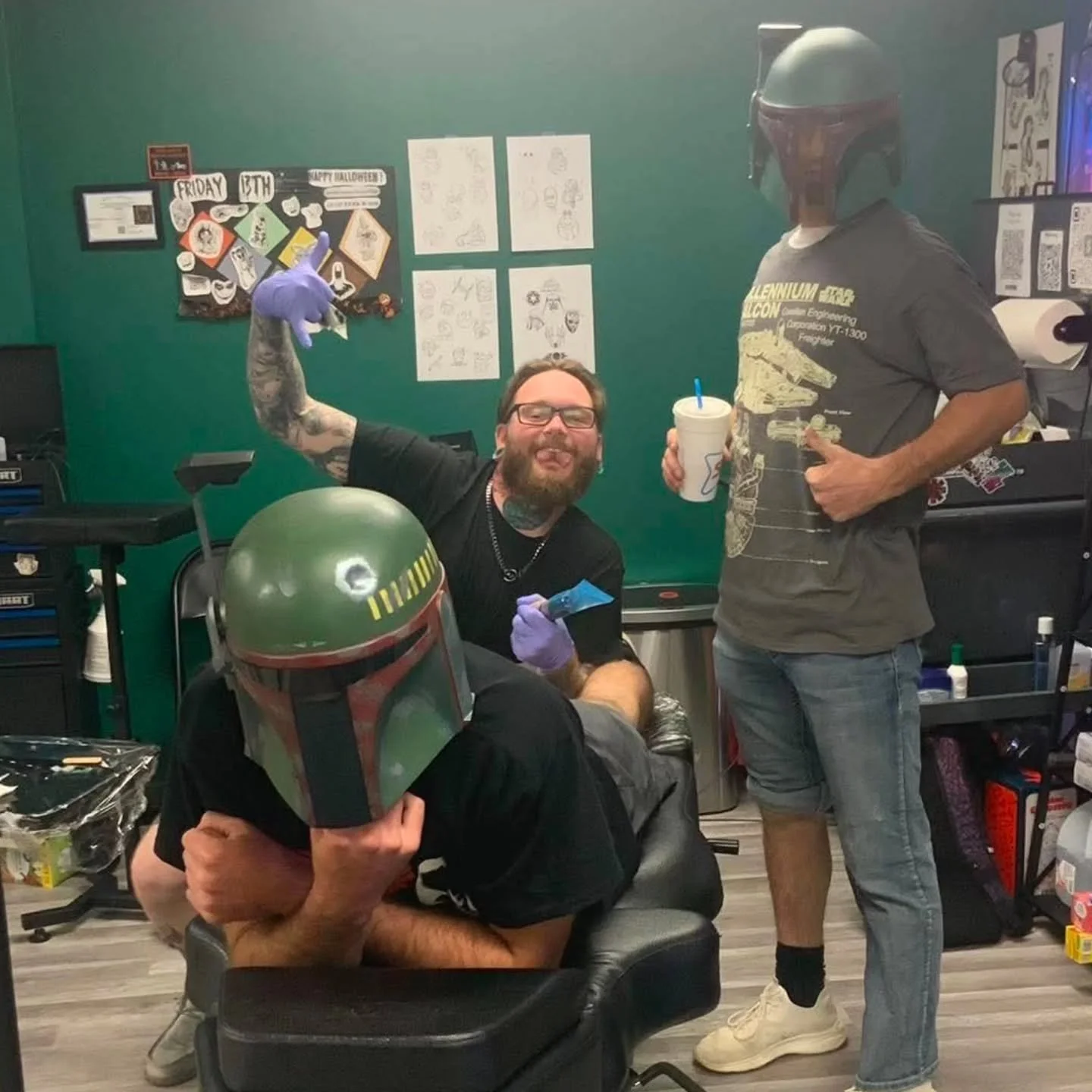Happy Star Wars day!!! 

We had a blast and loved everyone's embracing the star wars theme.  Huge thank you to Doggy Style Hot Dogs as always for feeding all of us with your amazing food.

#PHDPiercings #phdpiercings&amp;Tattoos #starwars #starwarsda
