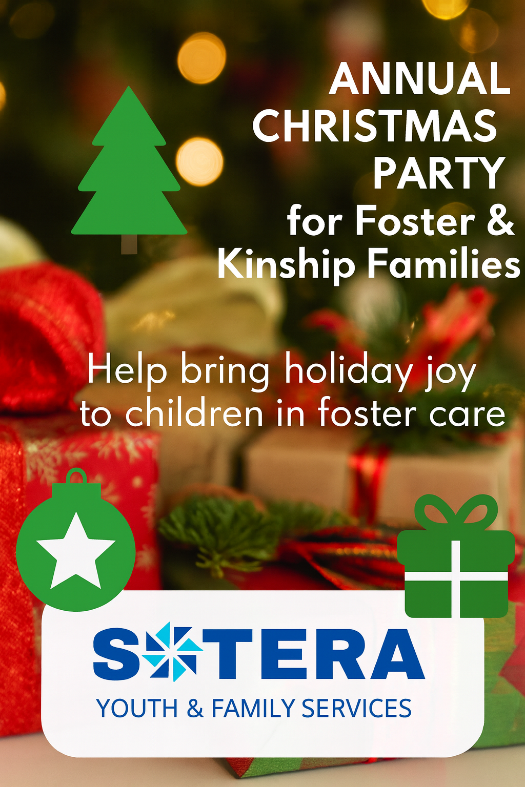 Annual Foster &amp; Kinship Christmas Party
