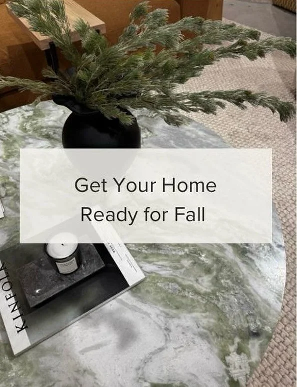 Get Your Home Ready for Fall 🍂

Fall is the perfect time to transition your home into a cozy, welcoming retreat. Here are a few simple ways to refresh your space this season:�

* Layer Textures: Swap out lightweight summer fabrics for chunky knits, 