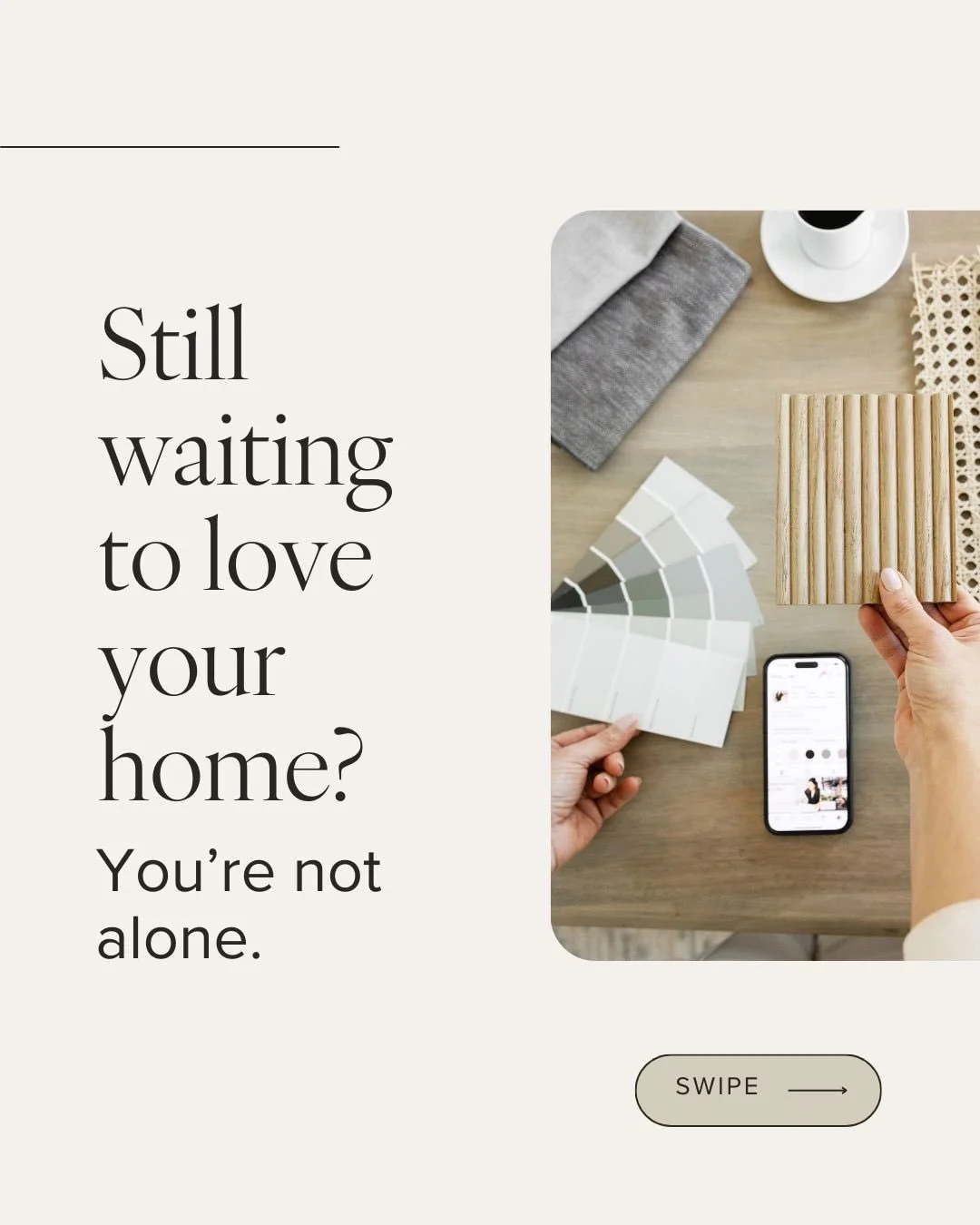 You&rsquo;re not alone if you walk into your home and think&hellip;�
&ldquo;This isn&rsquo;t really me.&rdquo;

* The floors aren&rsquo;t what you would&rsquo;ve chosen.
* A full renovation feels overwhelming.
* And right now, you don&rsquo;t have th