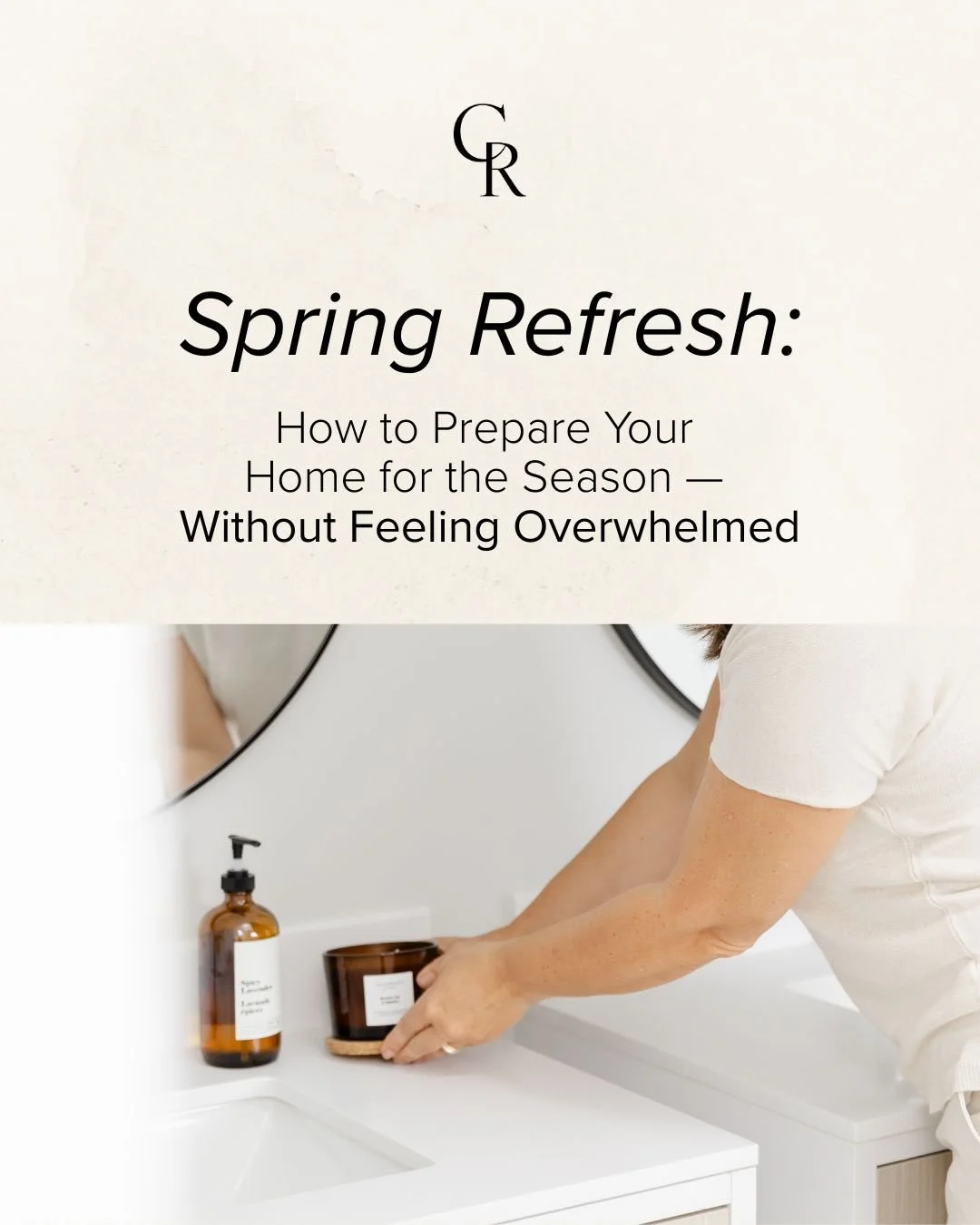 Spring isn&rsquo;t just a cleaning season &mdash; it&rsquo;s a reset.
A chance to refresh your home, your routines, and how your space supports your family.

Ready to rethink your home? 
Click the link in my bio to start.