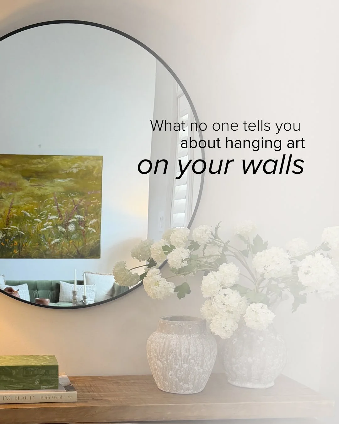 There&rsquo;s a logic behind a well-composed wall that goes far beyond choosing beautiful artwork.

Height, proportion, alignment, spacing, the selection of images&hellip; Each of these decisions shapes how a space is perceived.

If you want this kin