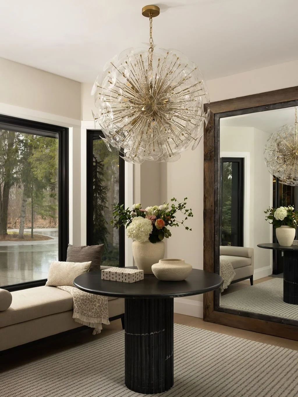 A front foyer sets the tone for everything that follows.

This one started with good bones, but it wasn&rsquo;t quite telling the right story yet. The chandelier felt undersized, the proportions were off, and the space wasn&rsquo;t quite working as h
