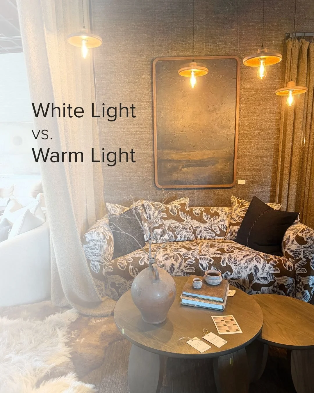 Before choosing any light, it&rsquo;s important to understand one thing:

brightness and light temperature are two different things.

Brightness determines how much light a space receives.

Light temperature affects how the space feels and how everyt