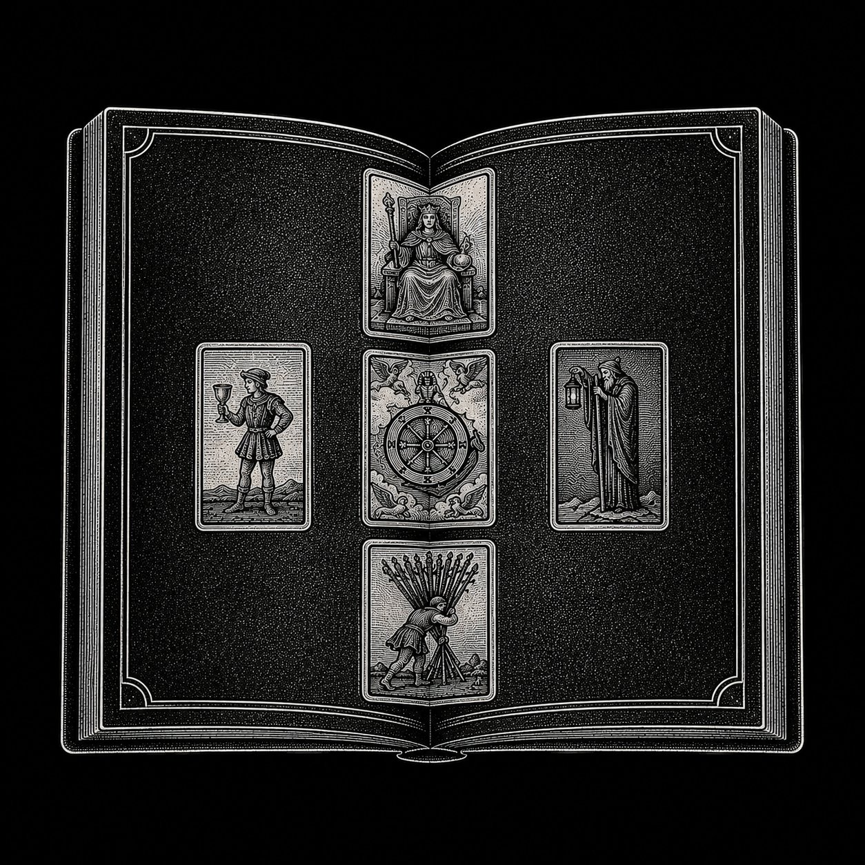 Virtual Tarot Spread Booklet