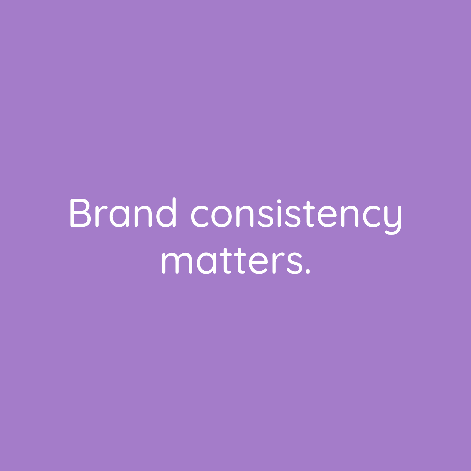 Brand consistency is important – but it doesn’t mean being repetitive.