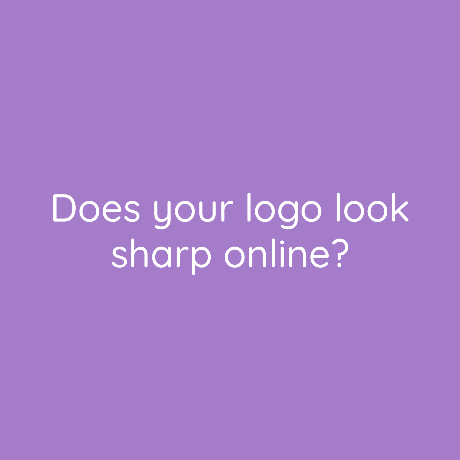 Does your logo look sharp online but blurry in print?