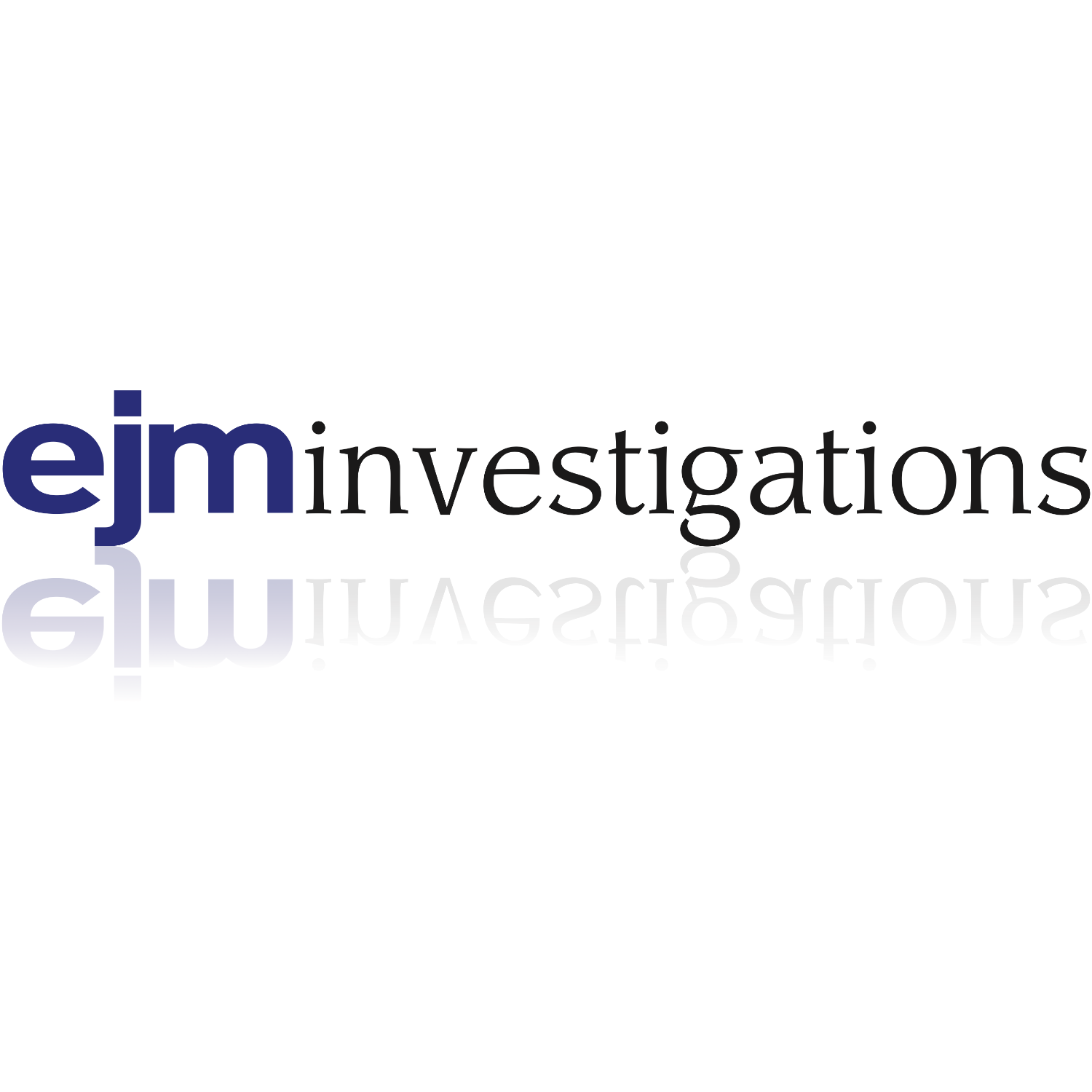EJM Investigations logo after