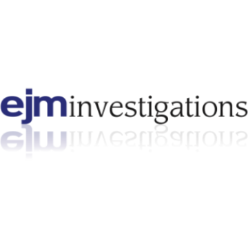 EJM Investigations logo before