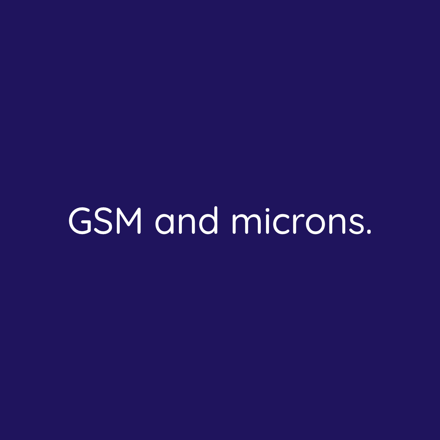 What do the terms GSM and microns actually mean?