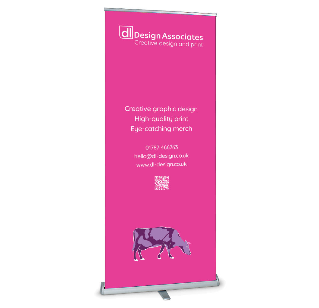 Single greenwich roller banner