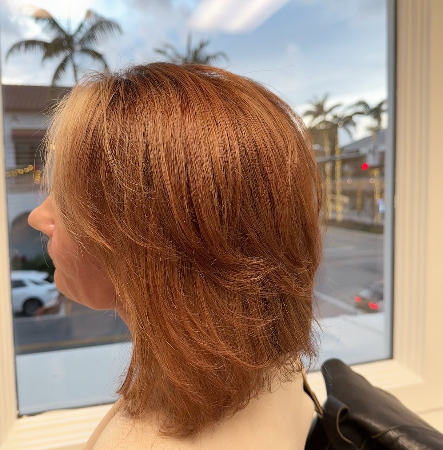 #beforeandafterhair #copperhair #naplesflorida #goldwell #goldwellus #swfl #napleshairstylist #naplessalon #hanzoshears #k18