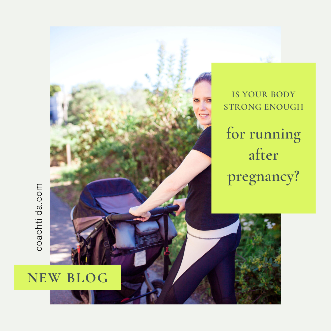 Is your body strong enough for running after pregnancy?