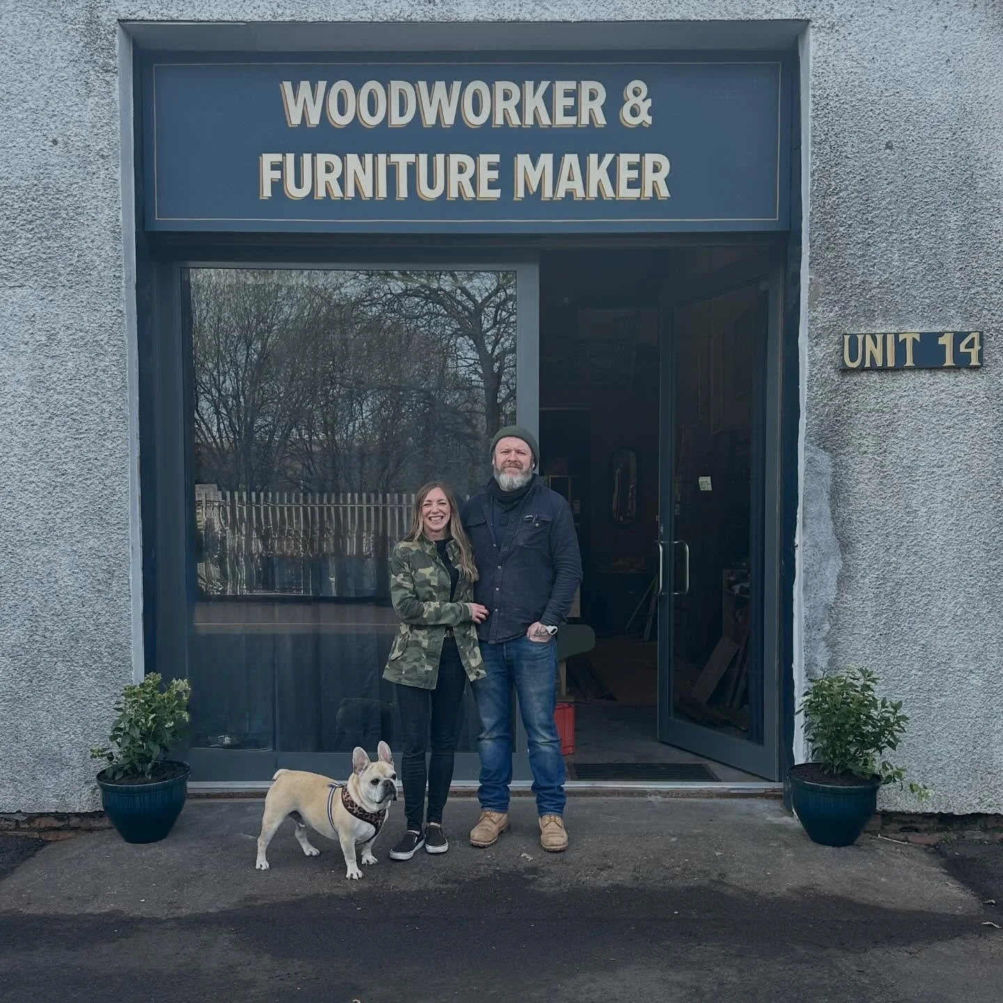 Say hello to the Storm Doors Glasgow team! 
We&rsquo;re Gemma, Neil, the boys and Billy Joel 🐶

We&rsquo;re a family business crafting handmade custom doors and we thought it was about time we properly introduced ourselves! 

You&rsquo;ll be seeing 