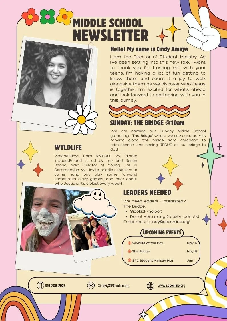 Middle School Newsletter