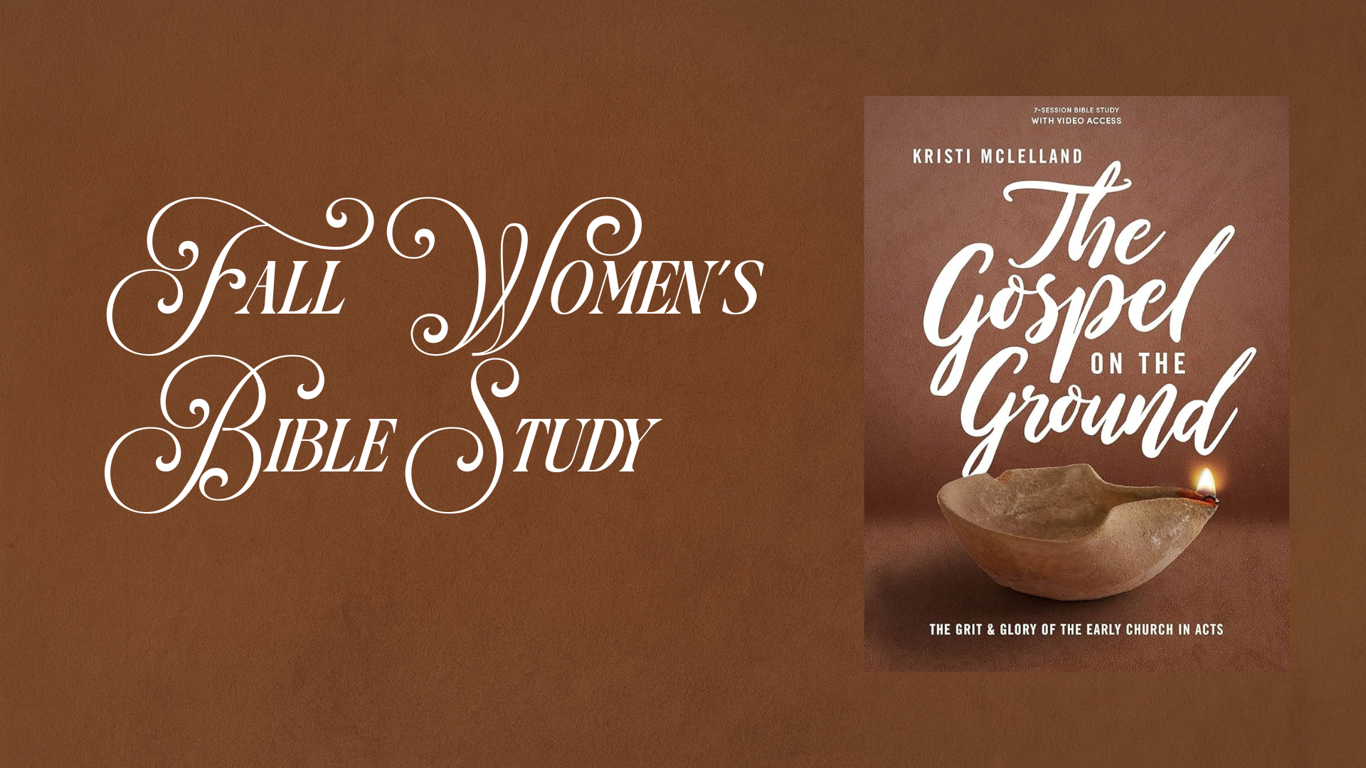 Fall Women's Bible Study