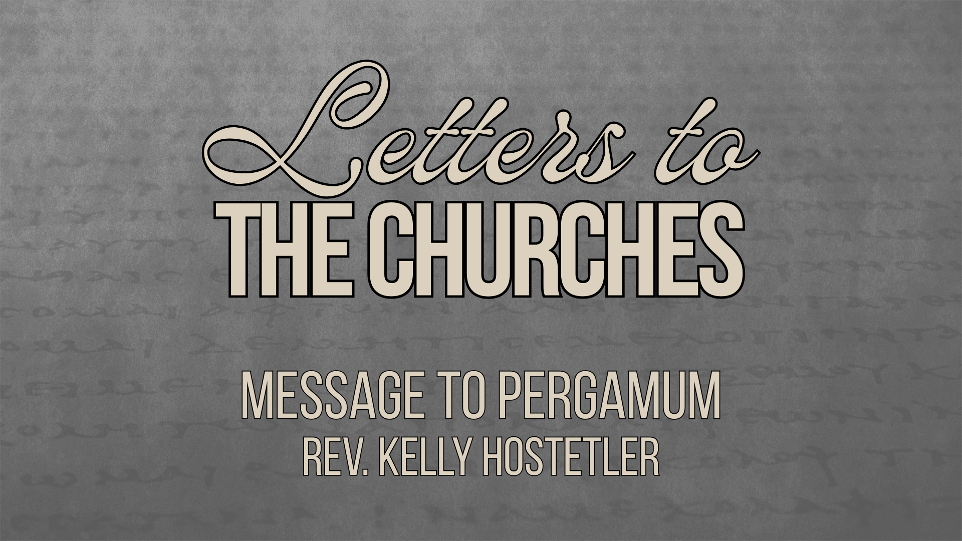 Message to Pergamum