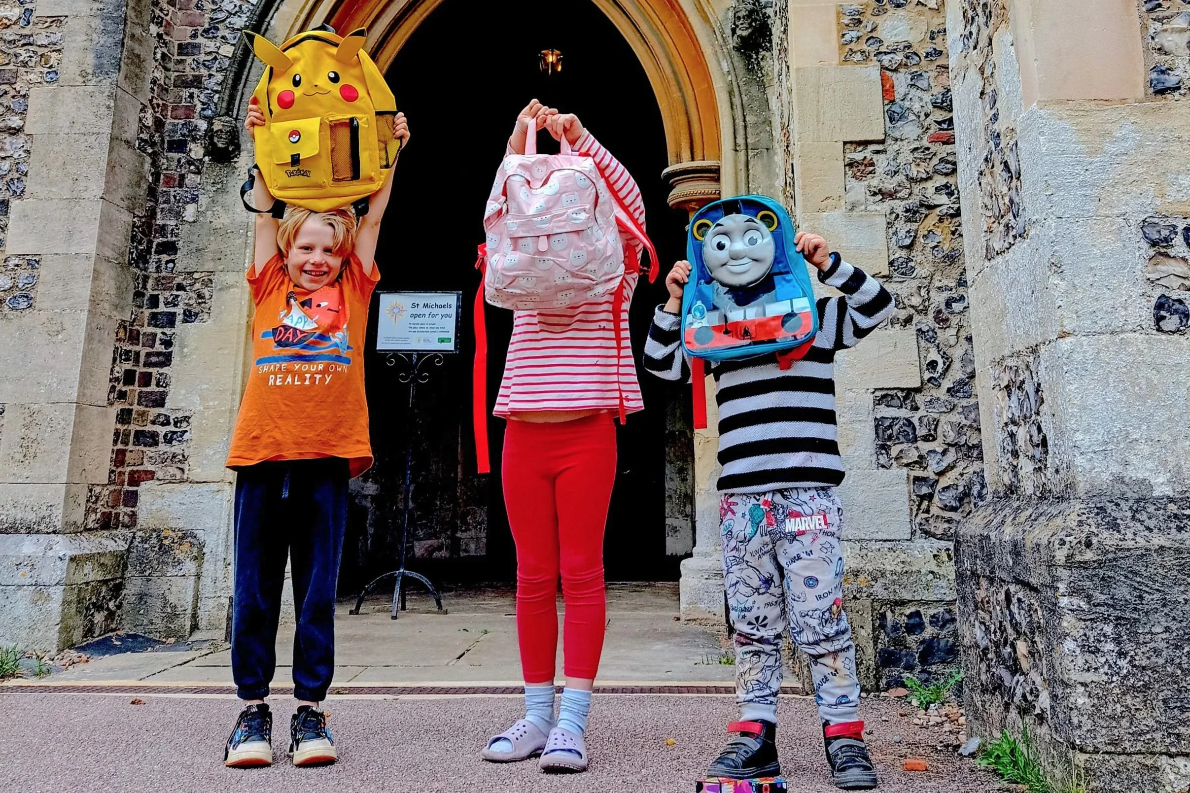 All-age Eucharist with our annual bag blessing 7th September