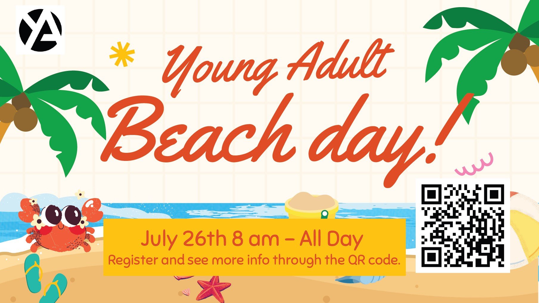 Young Adult Beach Day
