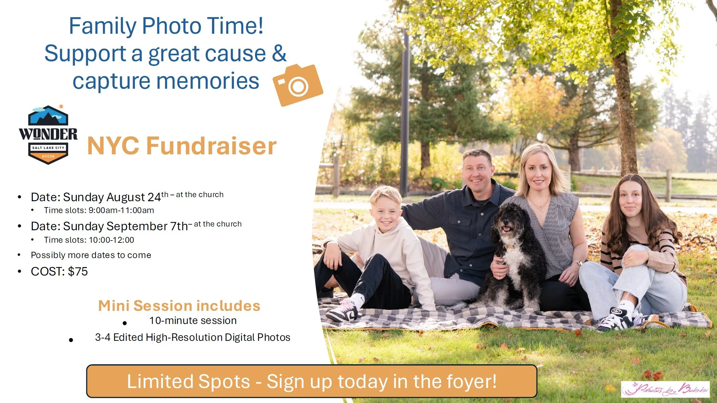 Photo Fundraiser