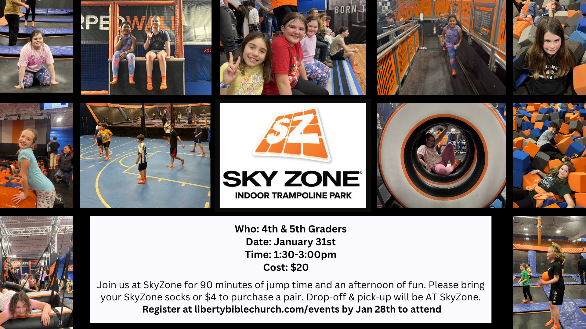 4th & 5th Grade SkyZone