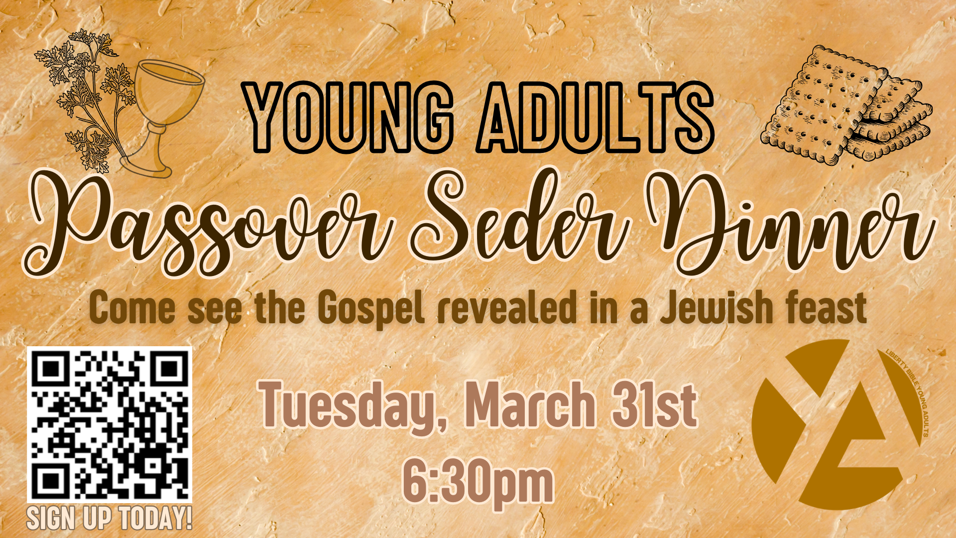 Young Adult Passover Seder Dinner