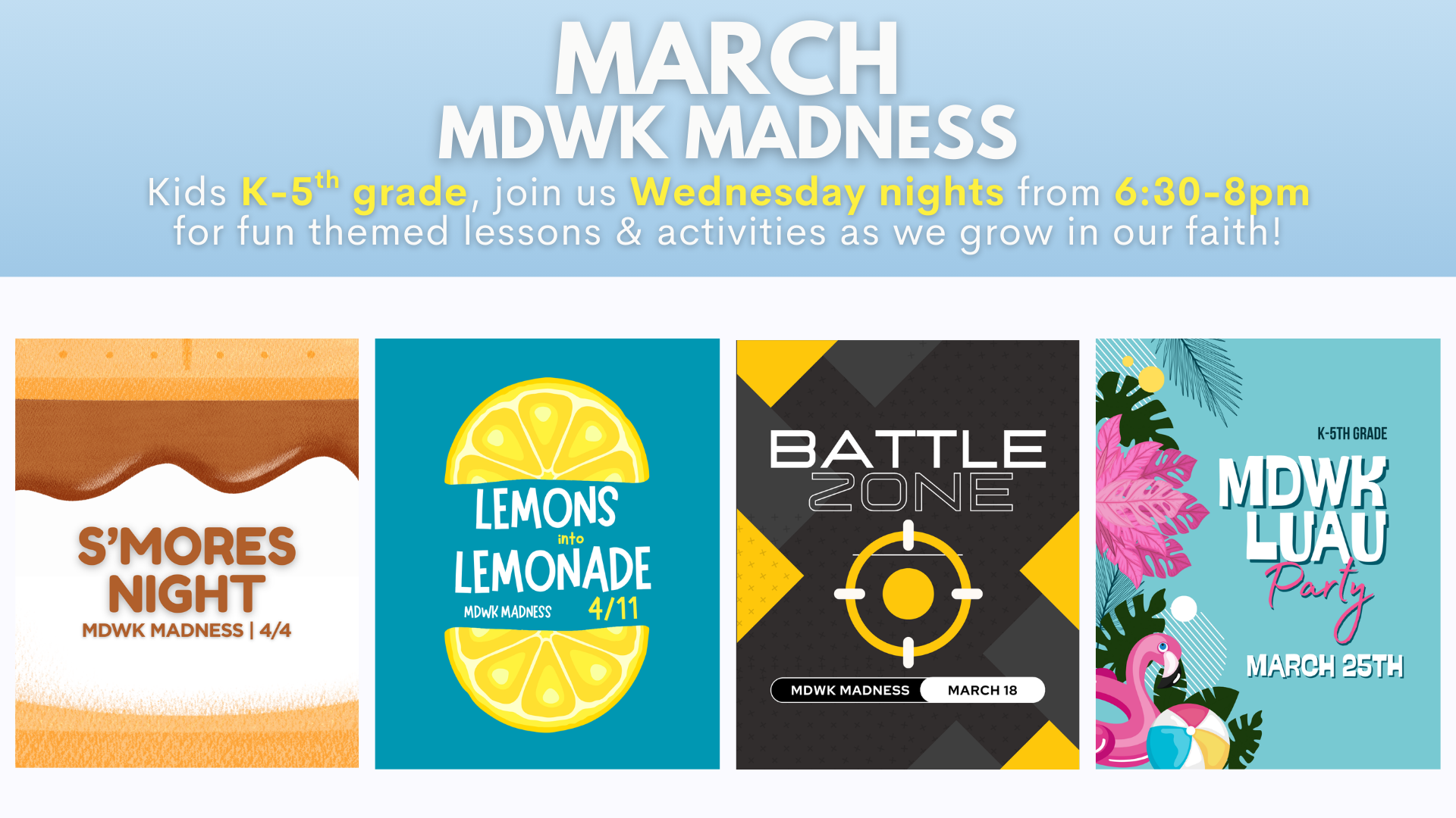 Kids March MDWK Madness