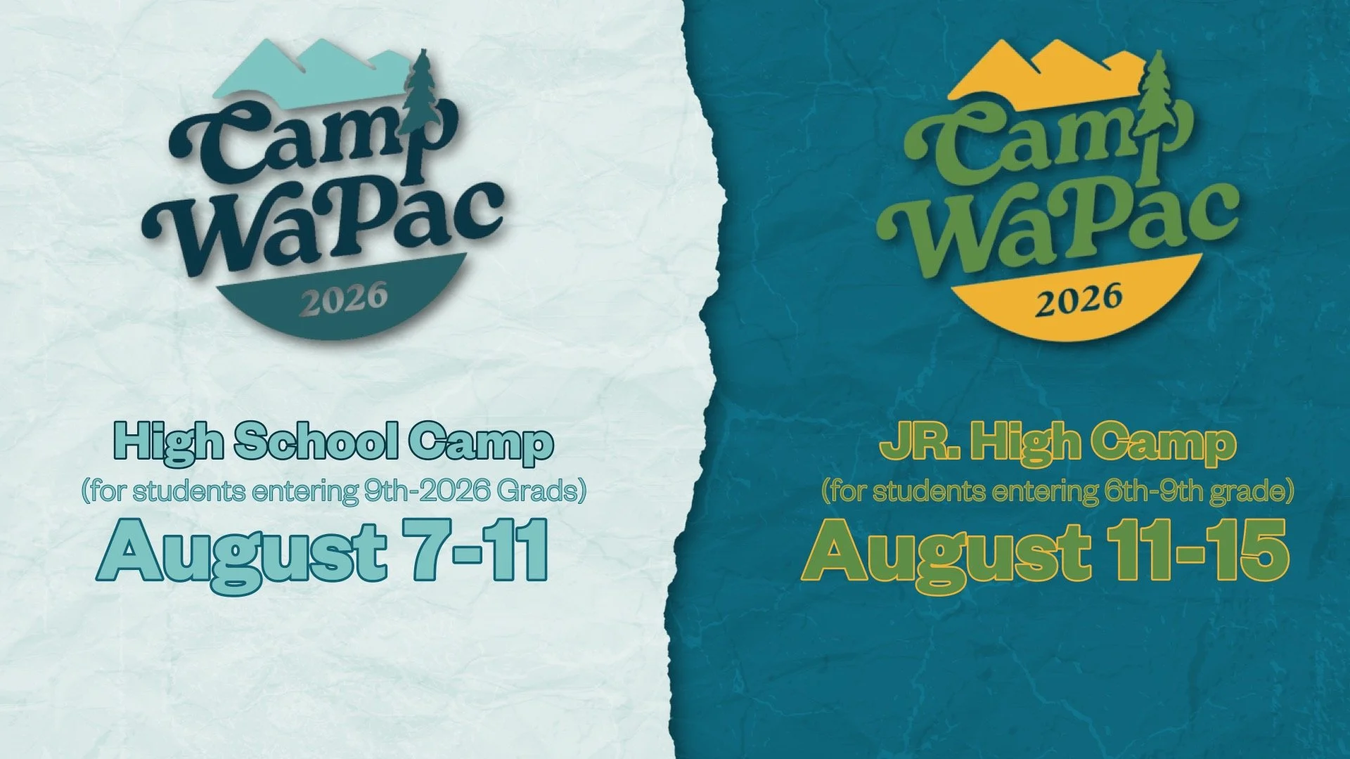 WAPAC Youth Camps
