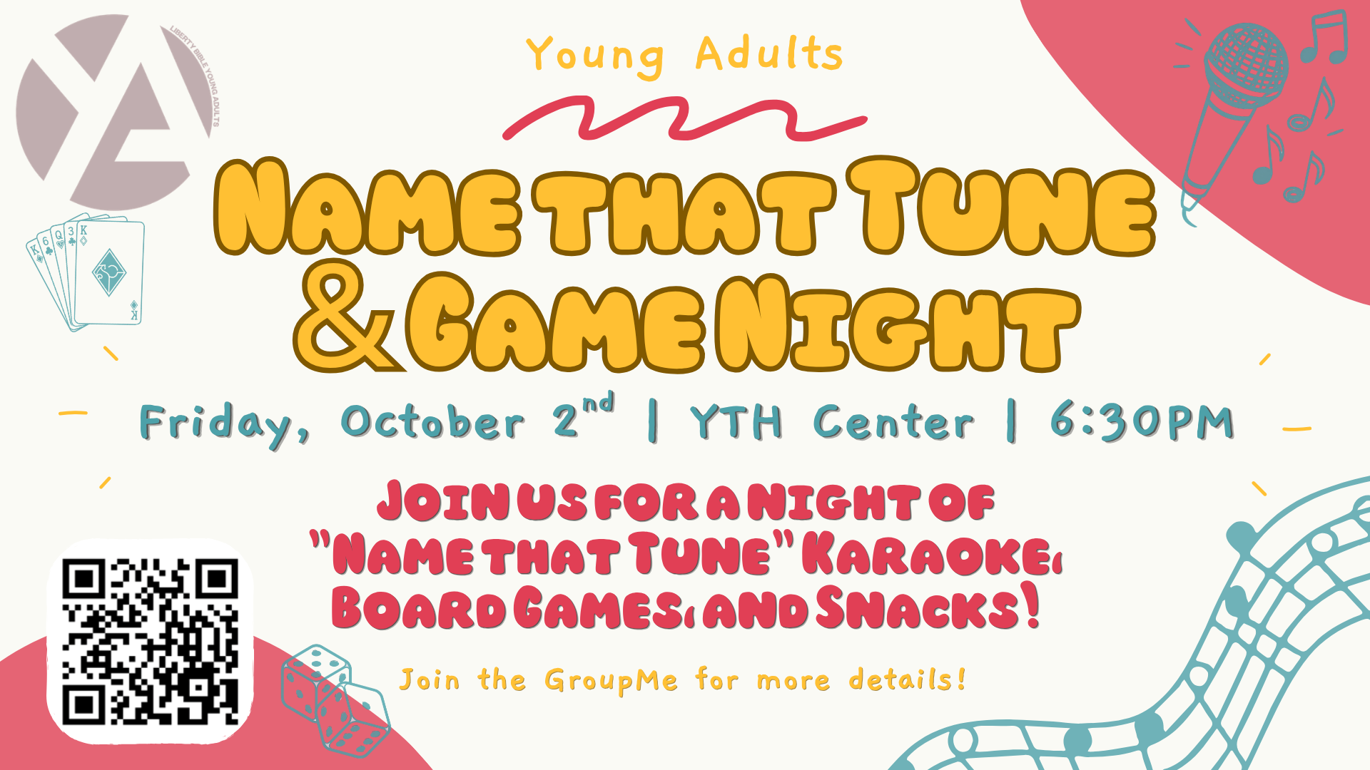 Young Adult Name That Tune & Game Night
