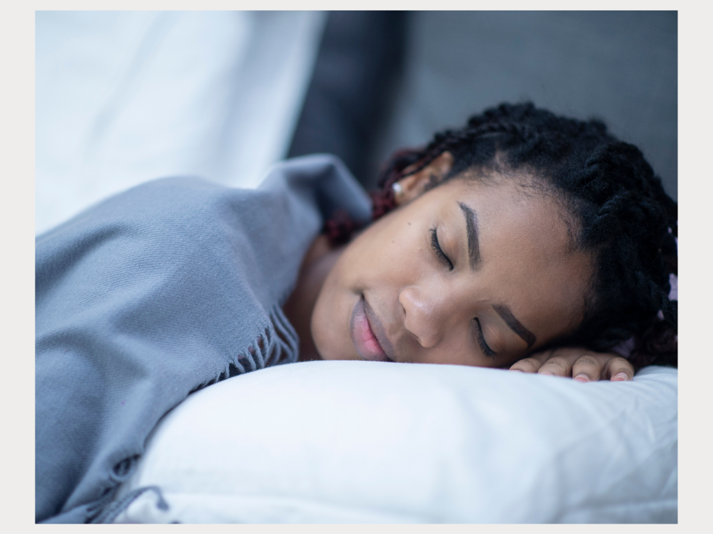 Woman practicing rest and burnout recovery after chronic overfunctioning and stress