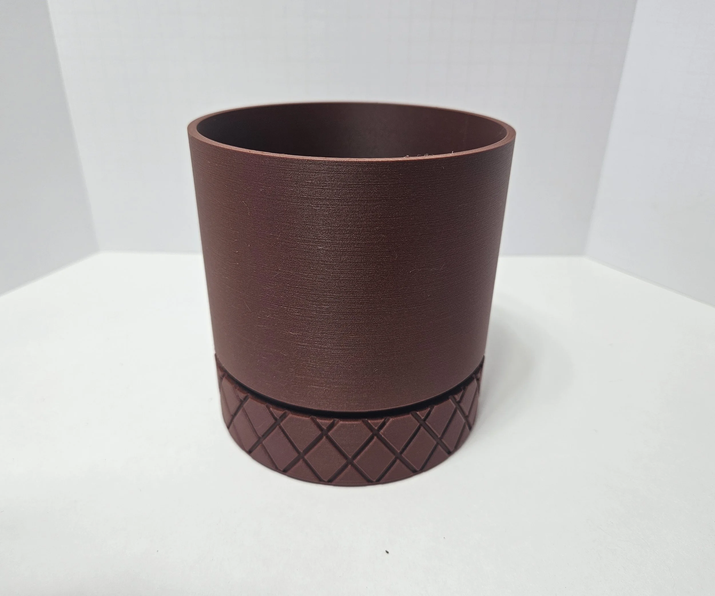Wood Decorative Planter front