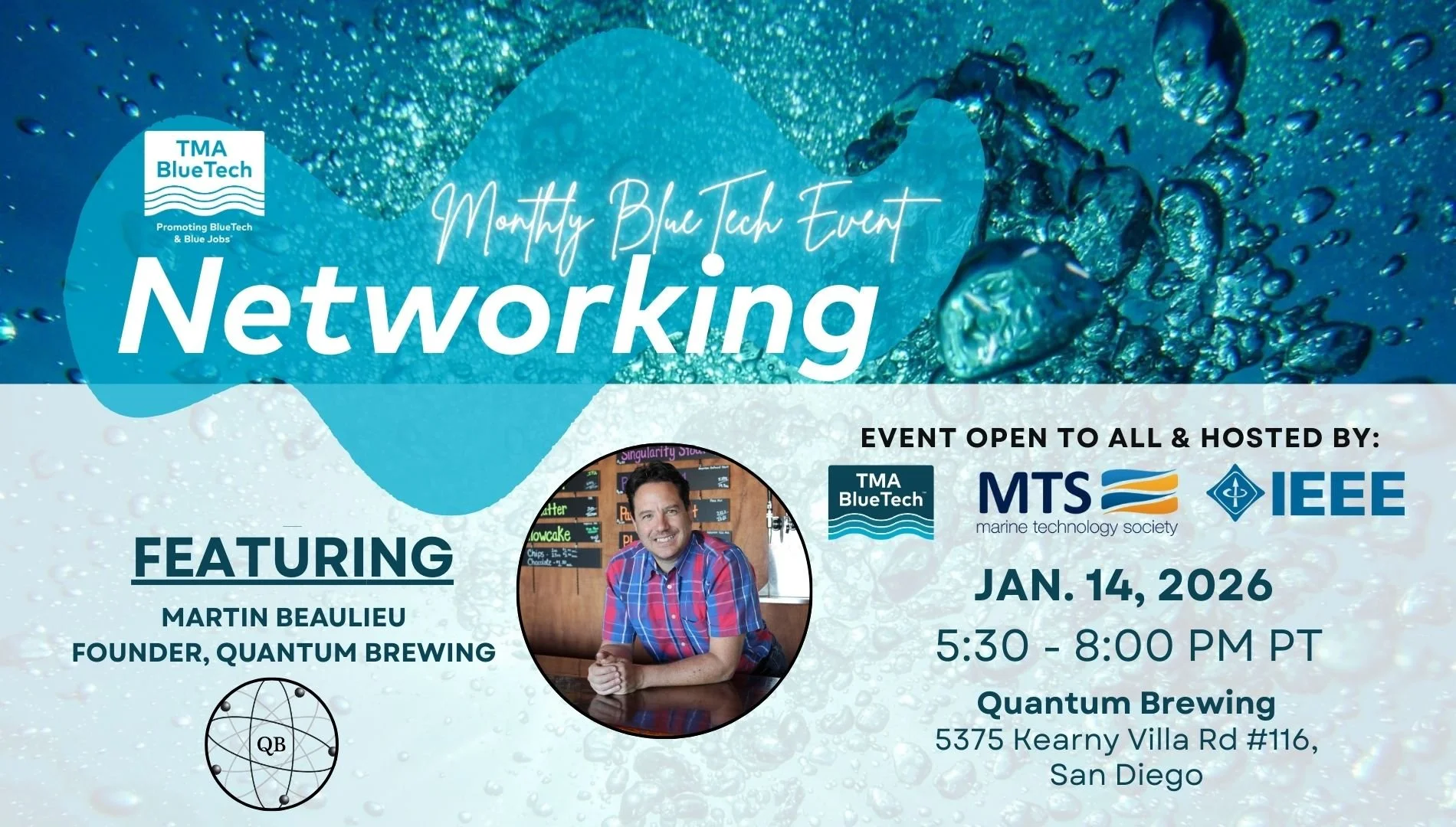 San Diego BlueTech Networking Event