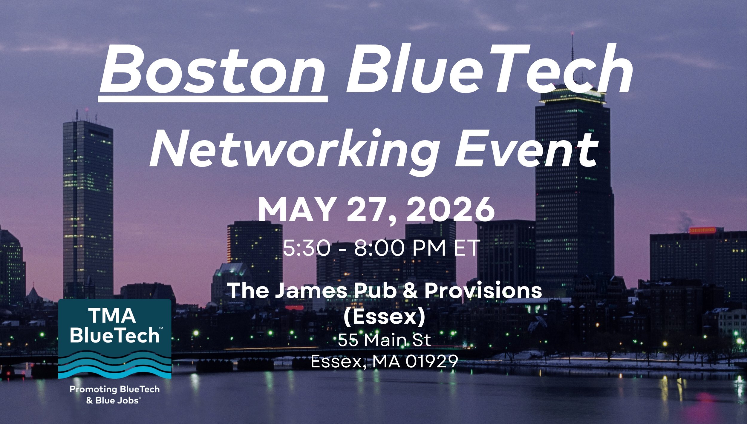 Boston BlueTech Networking Event 