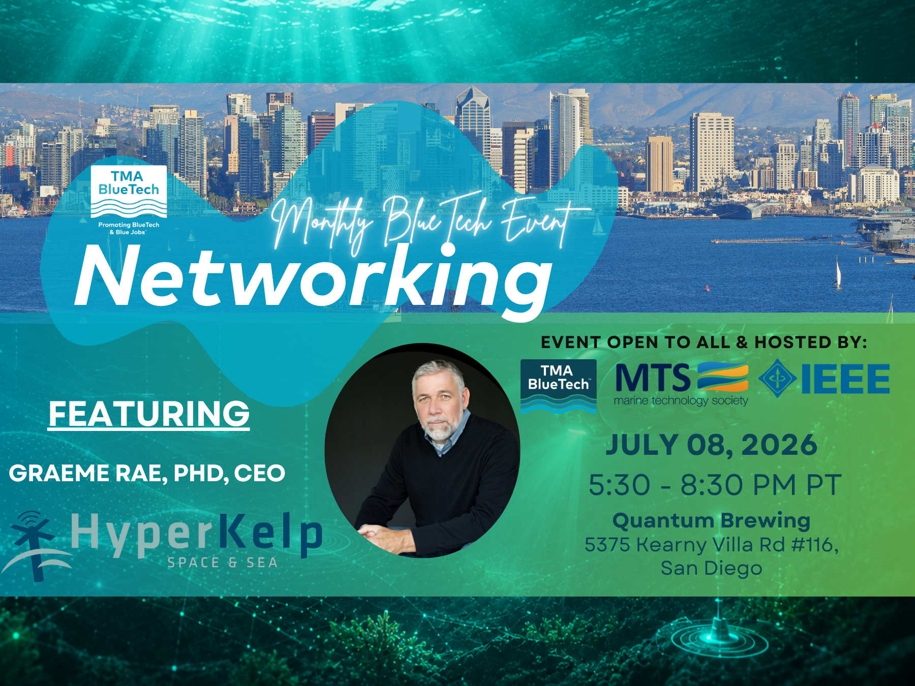 San Diego BlueTech Networking Event 