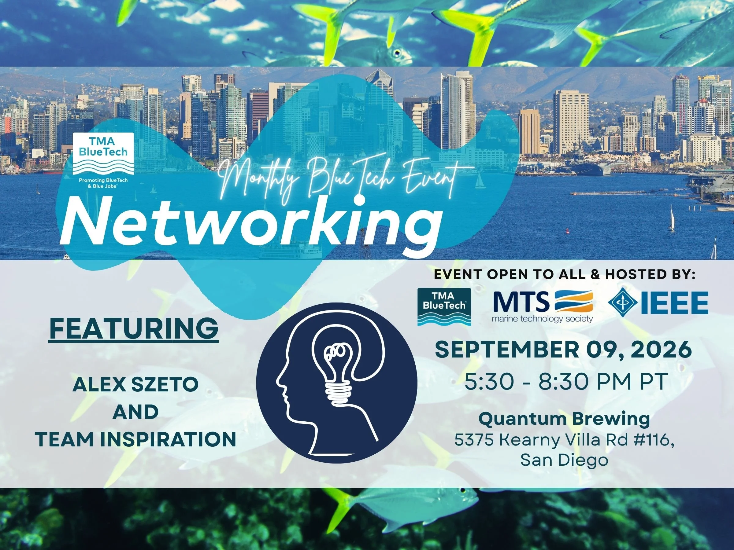 San Diego BlueTech Networking Event 