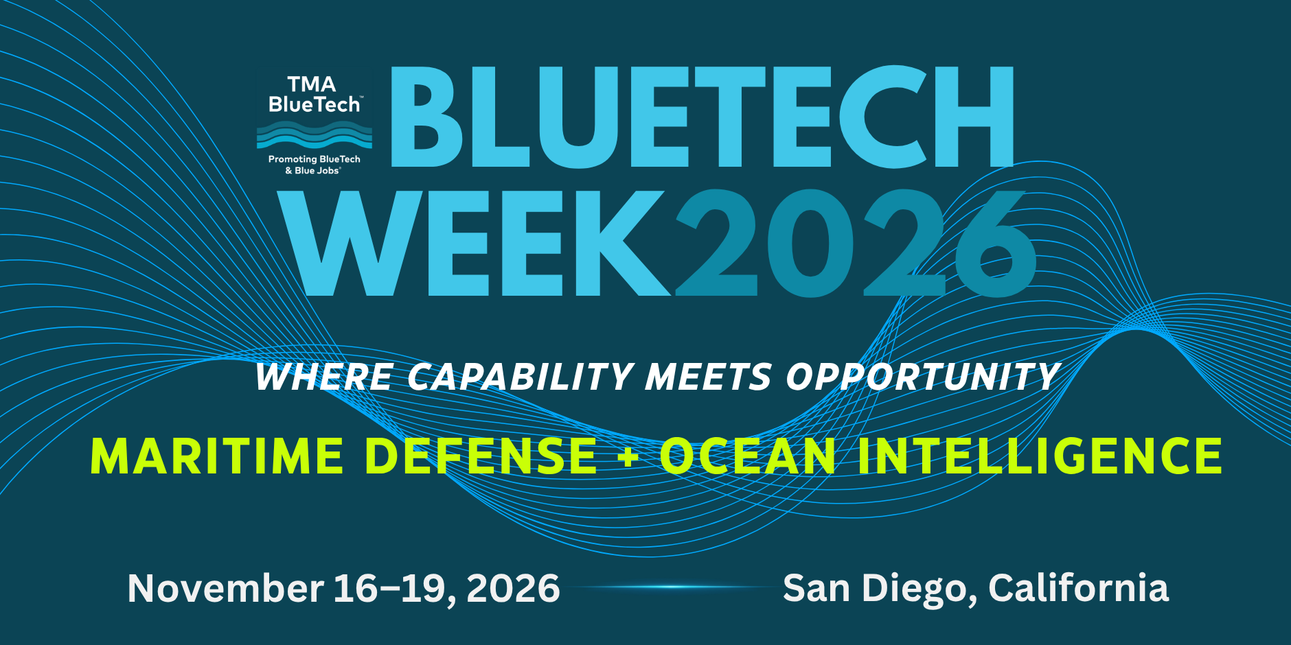 BlueTech Week 2026